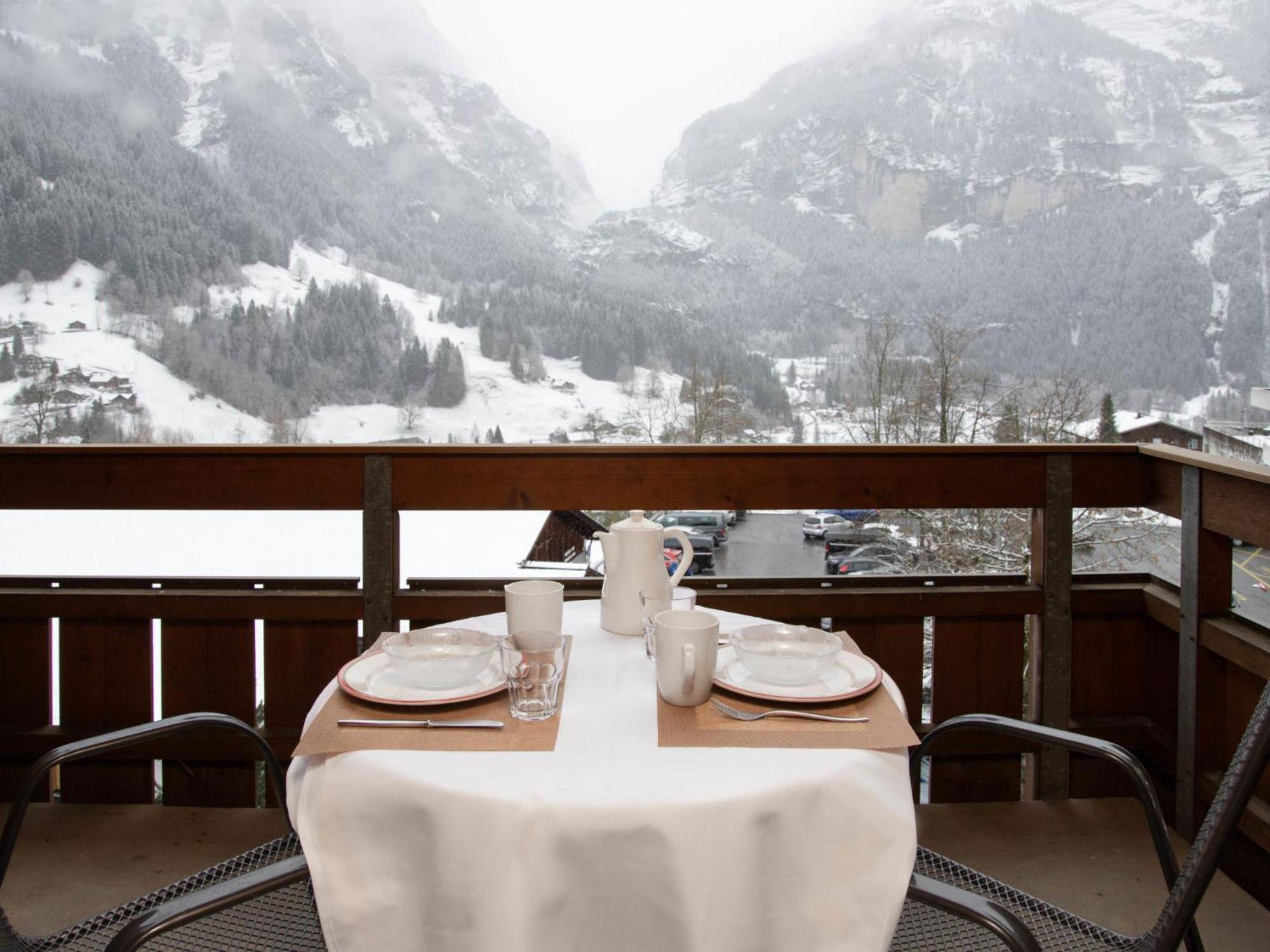 Apartment Chalet Abendrot Apartments-10 By Interhome Grindelwald Exterior foto